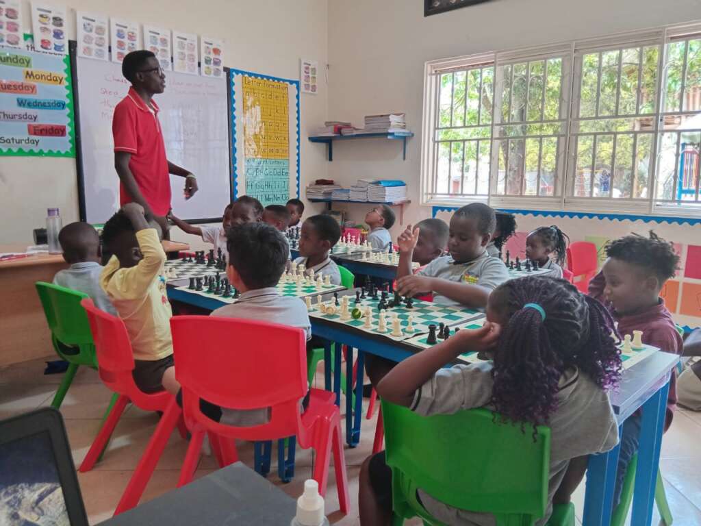 “Our chess class helps learners build critical thinking, patience, and strategic problem‑solving skills.”